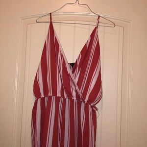 Striped romper